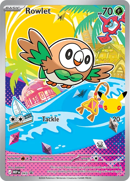 PTCG 美版 寶可夢卡牌遊戲 - MEP -043~045