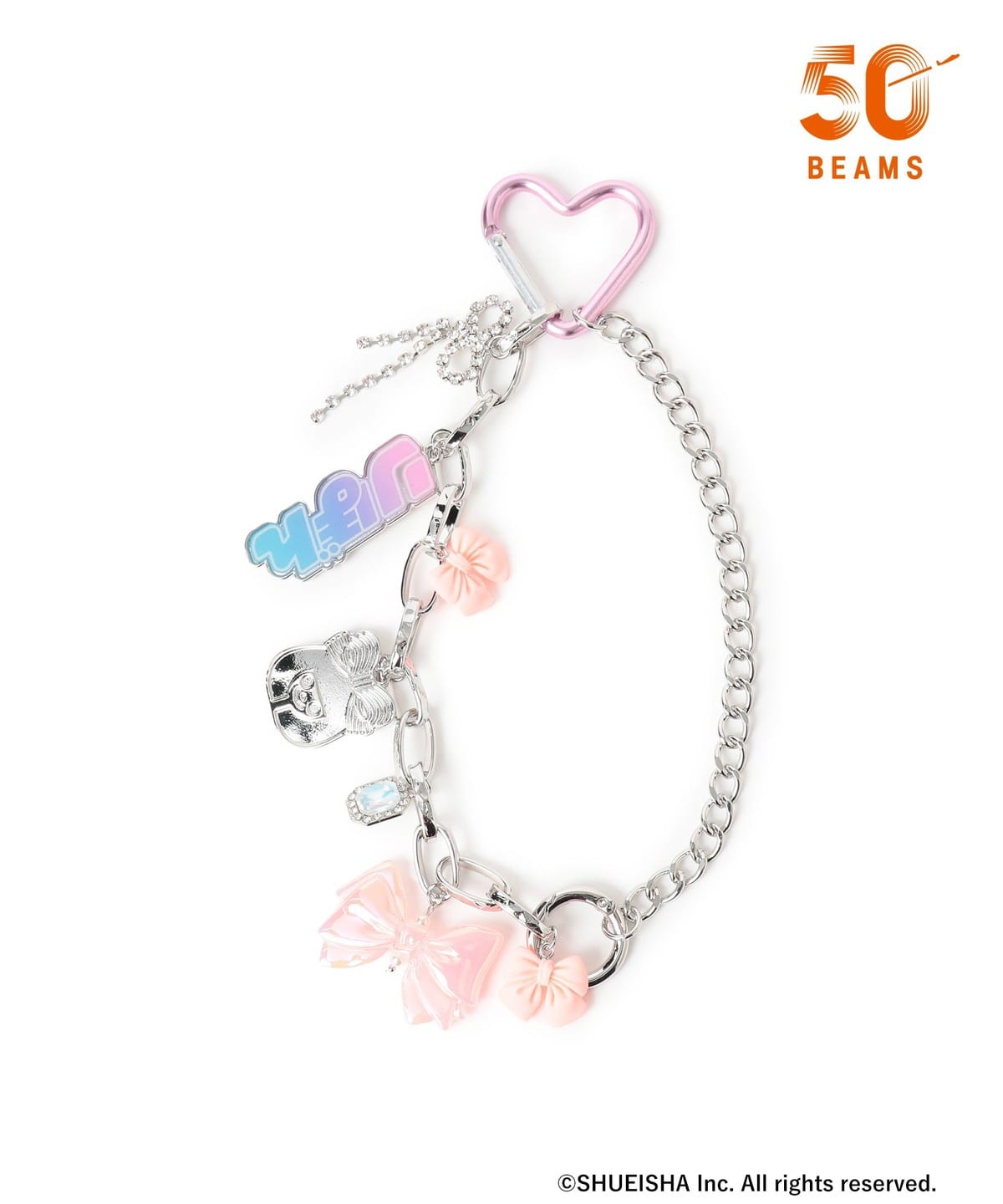 《Pre-Order》Ribbon-chan charm｜Ribbonりぼん 70周年 × BEAMS MANGART × Ray BEAMS (26177-P）