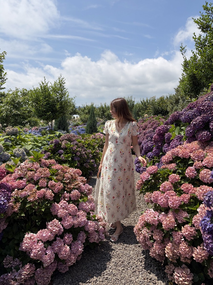 Premium Embroidered Floral Dress