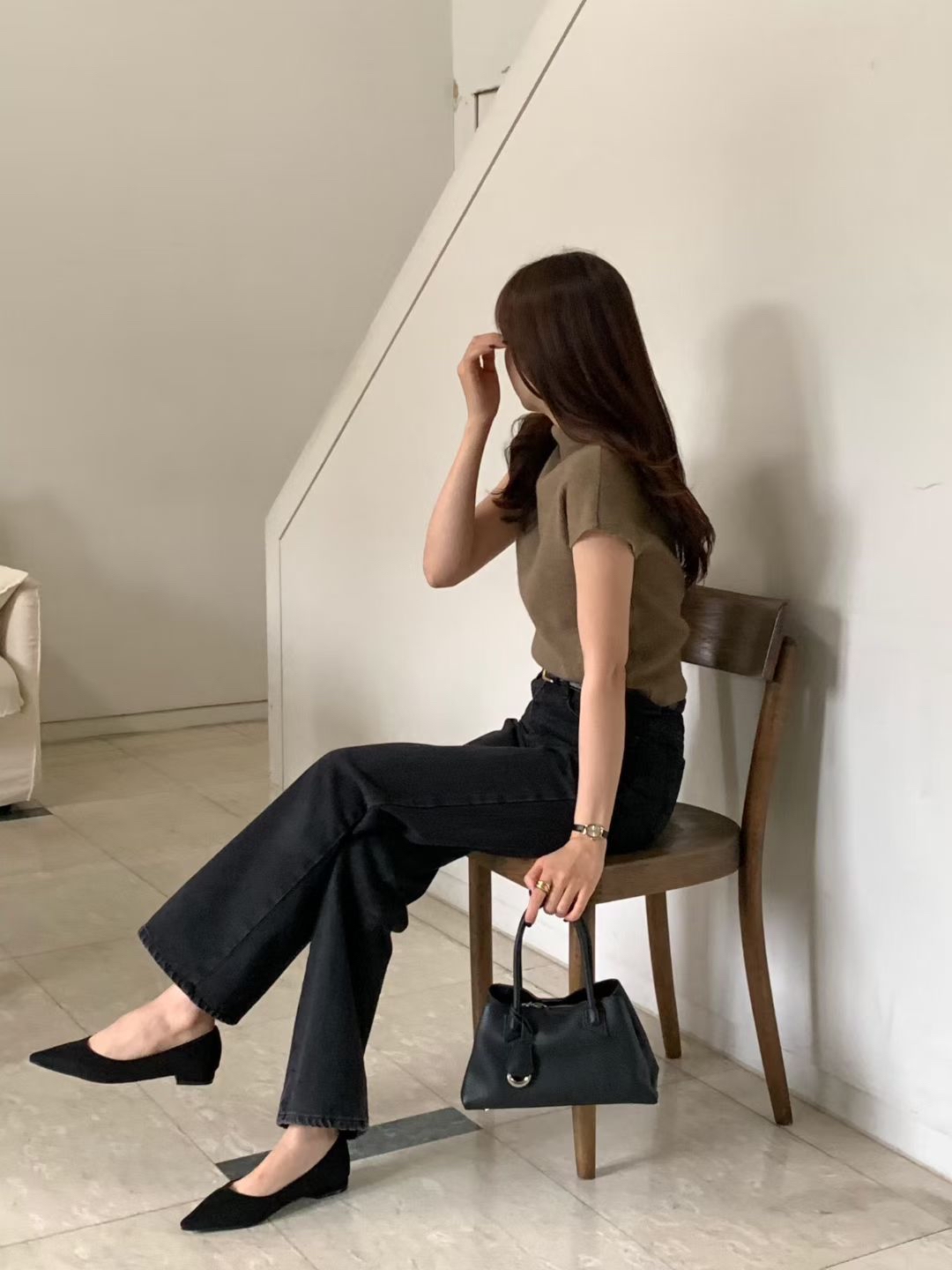 DM03_05  長柄橫Tote (4色)