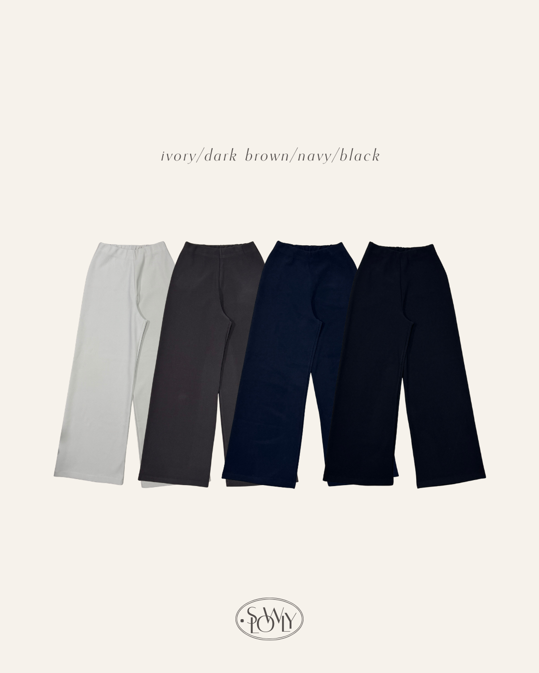 [萬能神褲!]日常彈性休閑長褲(四色入)