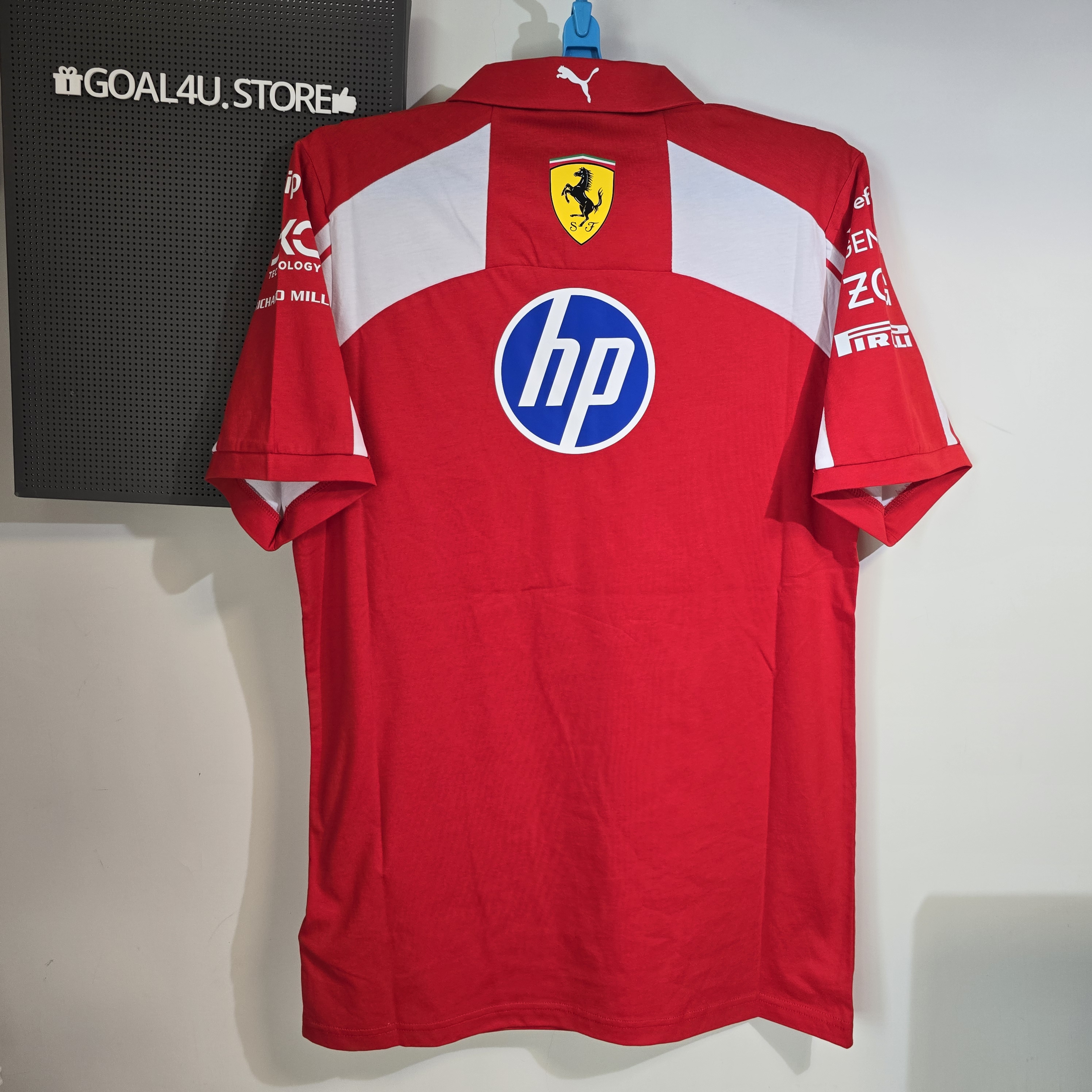 #現貨發售 F1 Scuderia Ferrari 法拉利車隊 2026 官方Team Polo 701238727