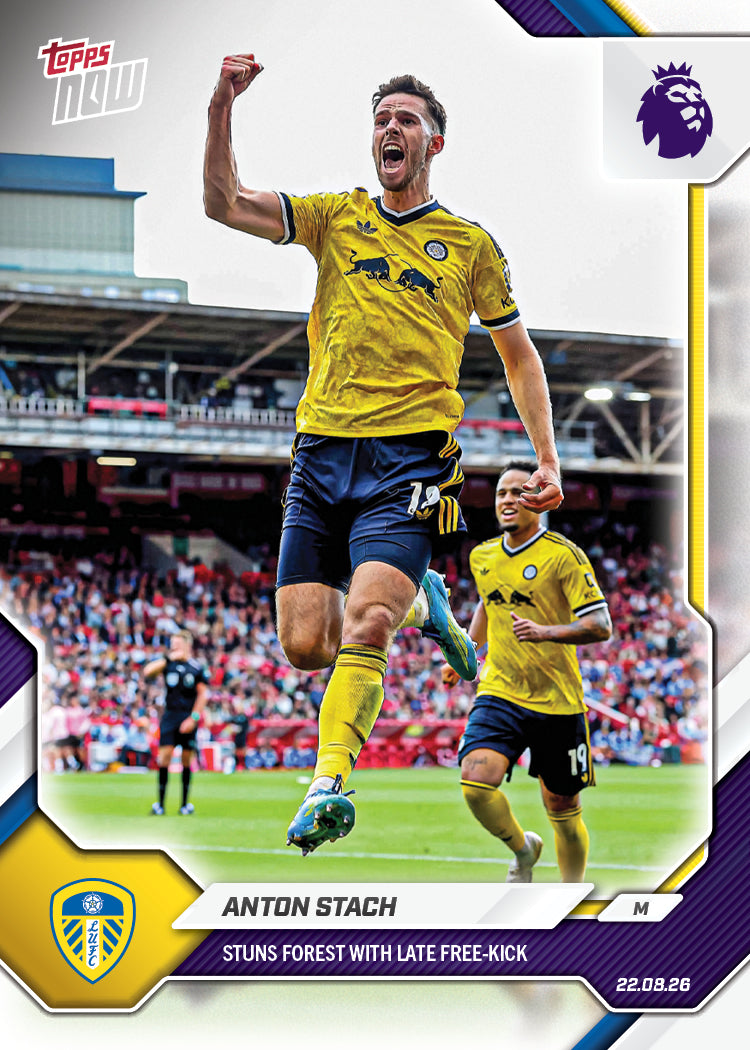 Anton Stach - 2026/27 Premier League Topps NOW® #3 紀念卡【團購】