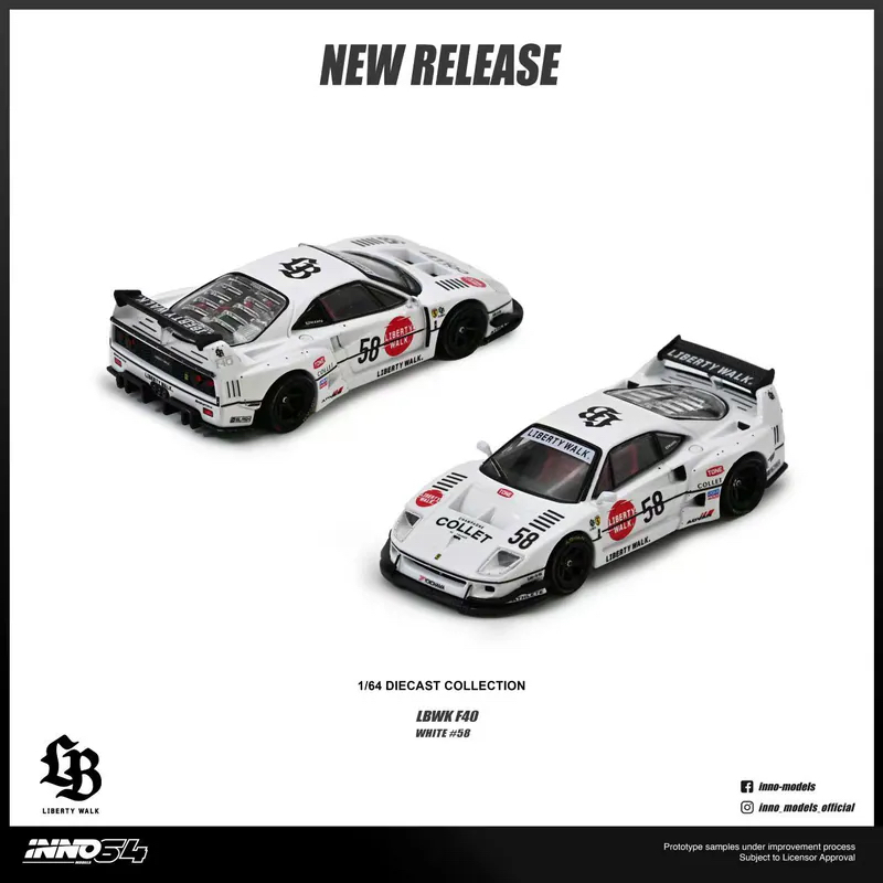 (預訂 Pre Order) INNO64 ( IN64-LBWKF40-COLLET ) LBWK F40 COLLET