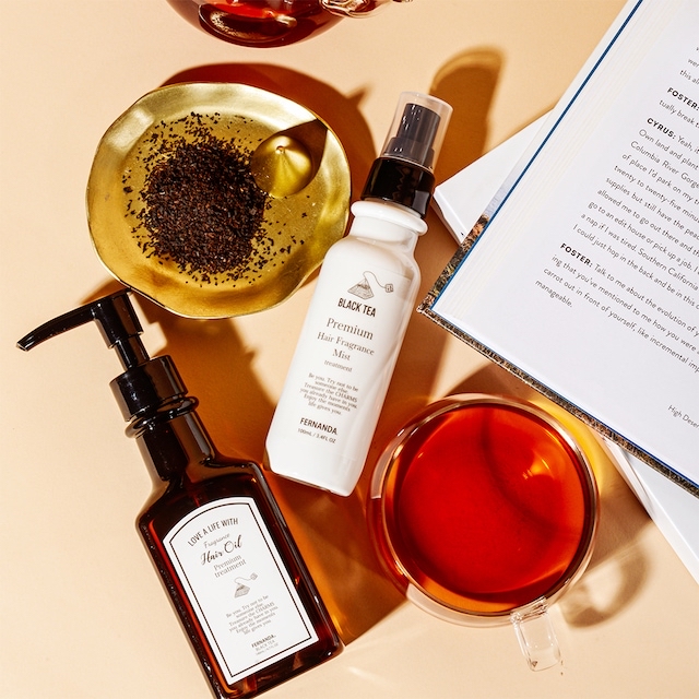 🎀  【預訂】FERNANDA Black tea Fragrance Premium Hair Oil 140ml