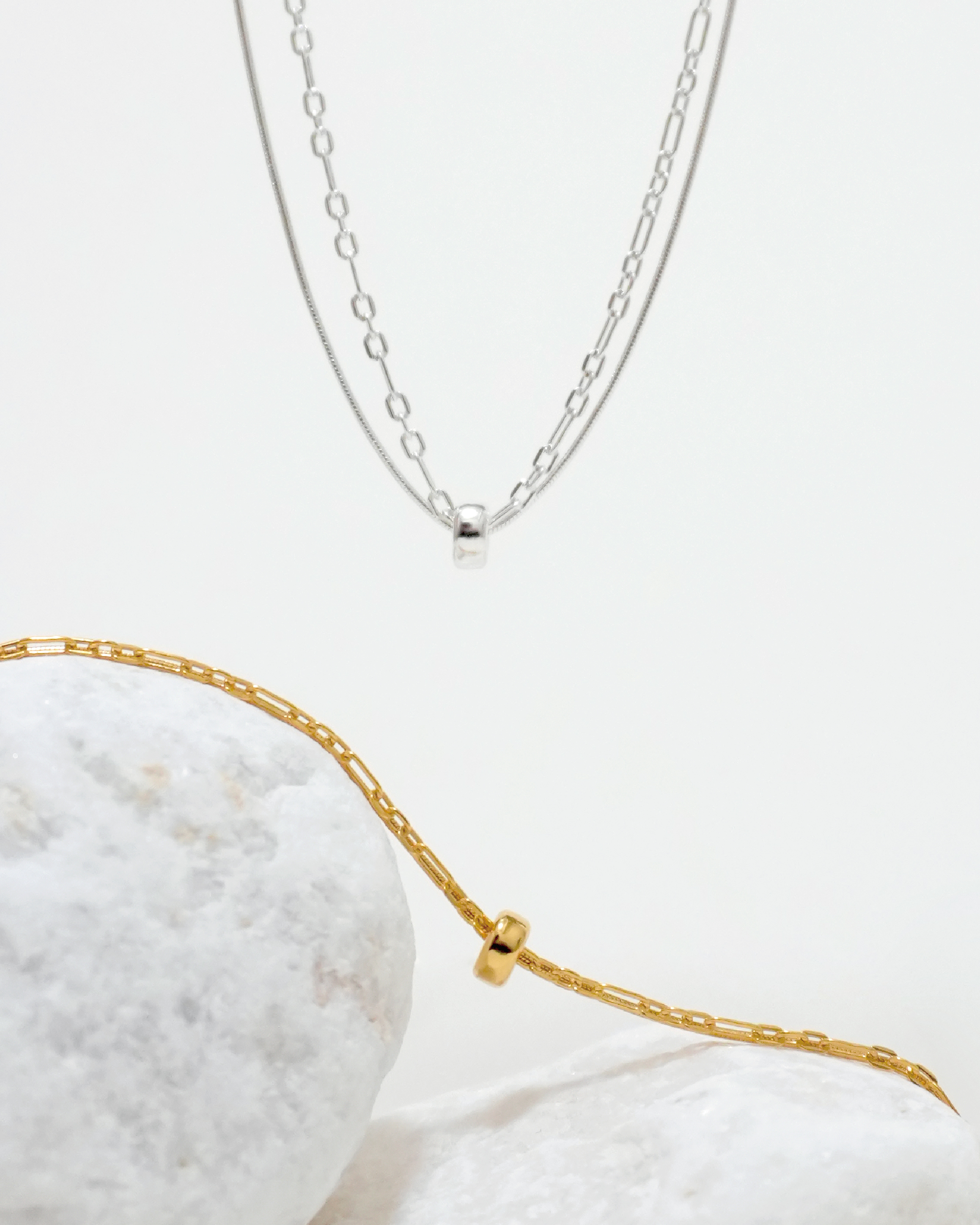 Pure Bead Layered Necklace