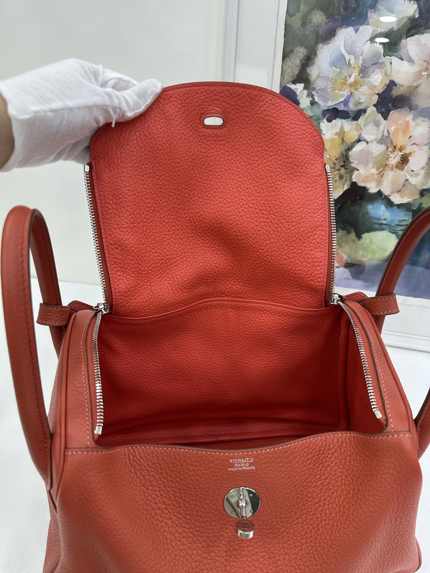Pre-Owned HERMES Lindy30 / Stamp T / Product Code: 26041805