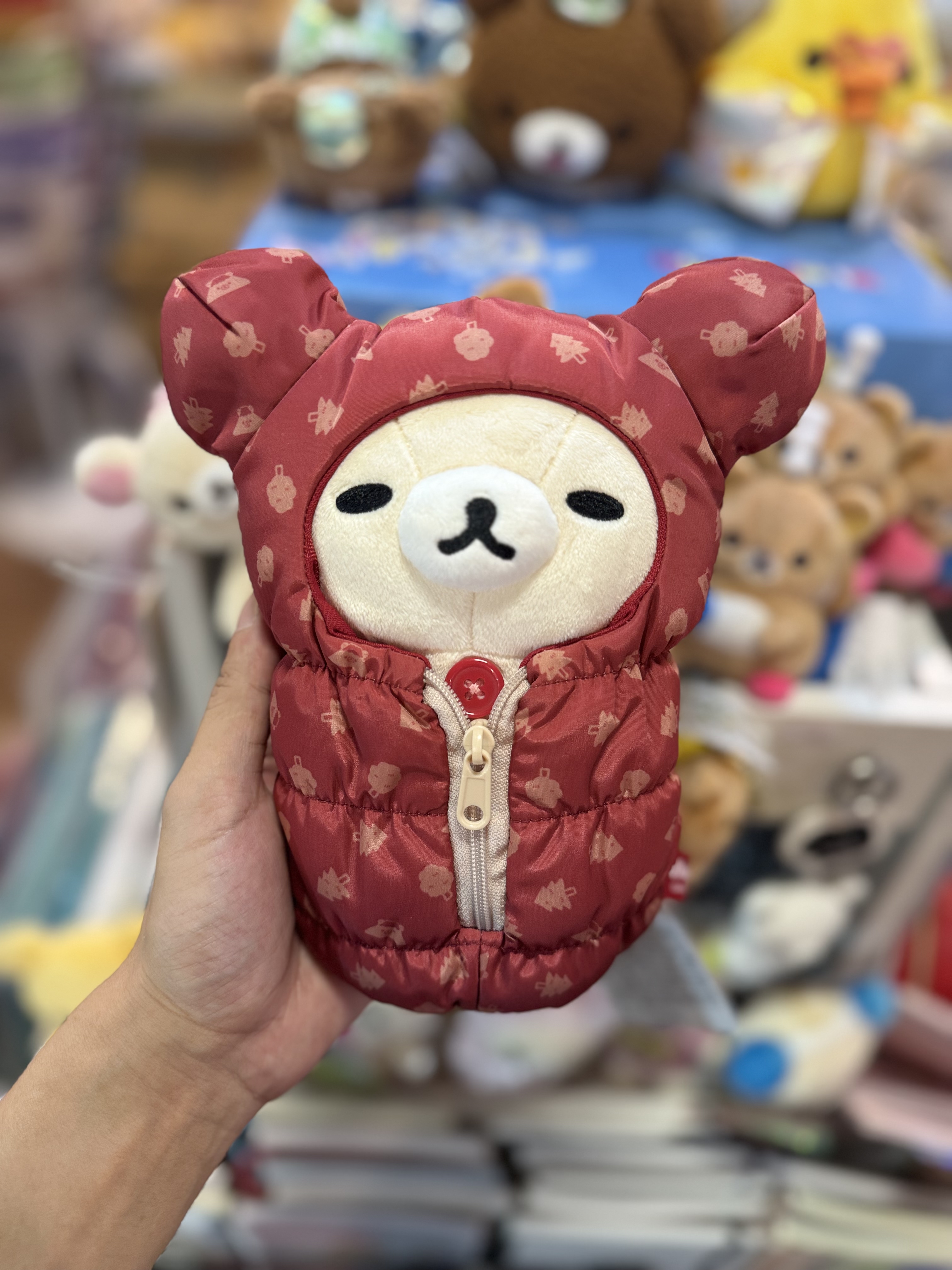《現貨》全新日本專店限定 rilakkuma  x Coleman 睡袋公仔