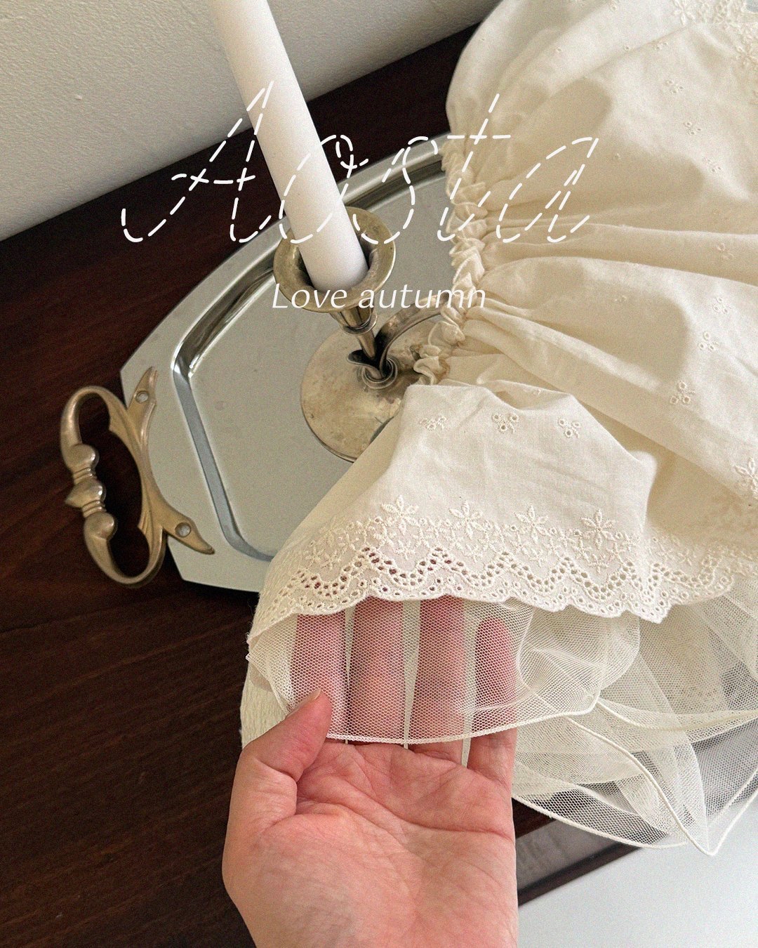 Aosta | [Lace Skirt]