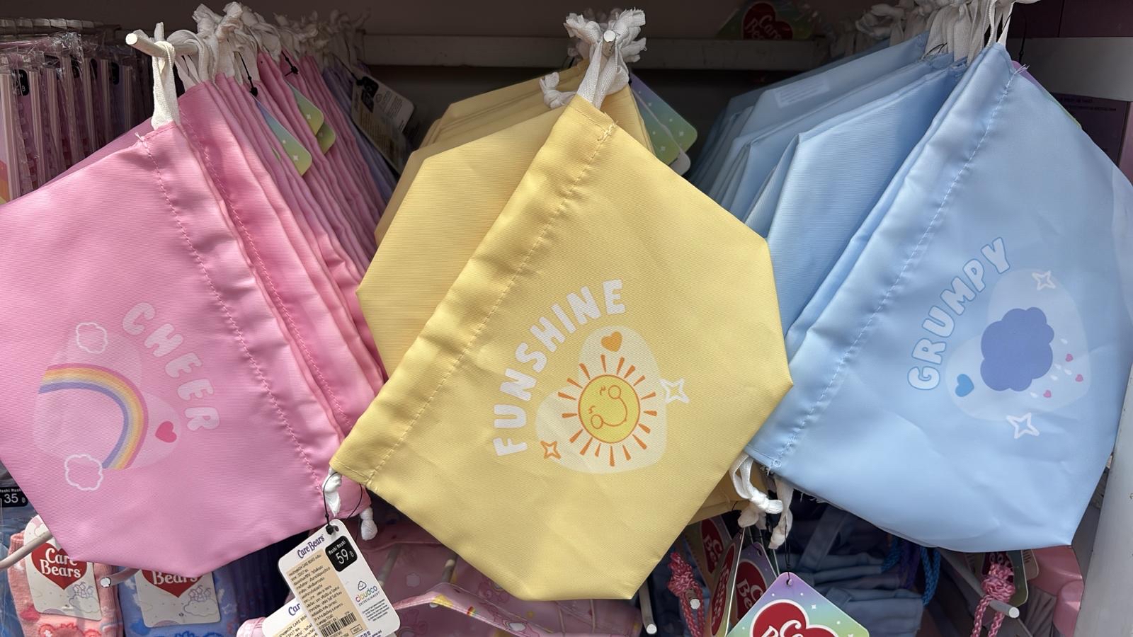 🌈Care Bears 可愛熊束口袋🐻（可當飯袋使用）