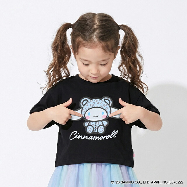 🆕【⭐訂購⭐】 🇯🇵日本直送 🌀#Sanrio 豹紋小熊裝扮❣️ #親子裝❣️短袖 tee［4款選］🌀 [ELGA-0019][260804]