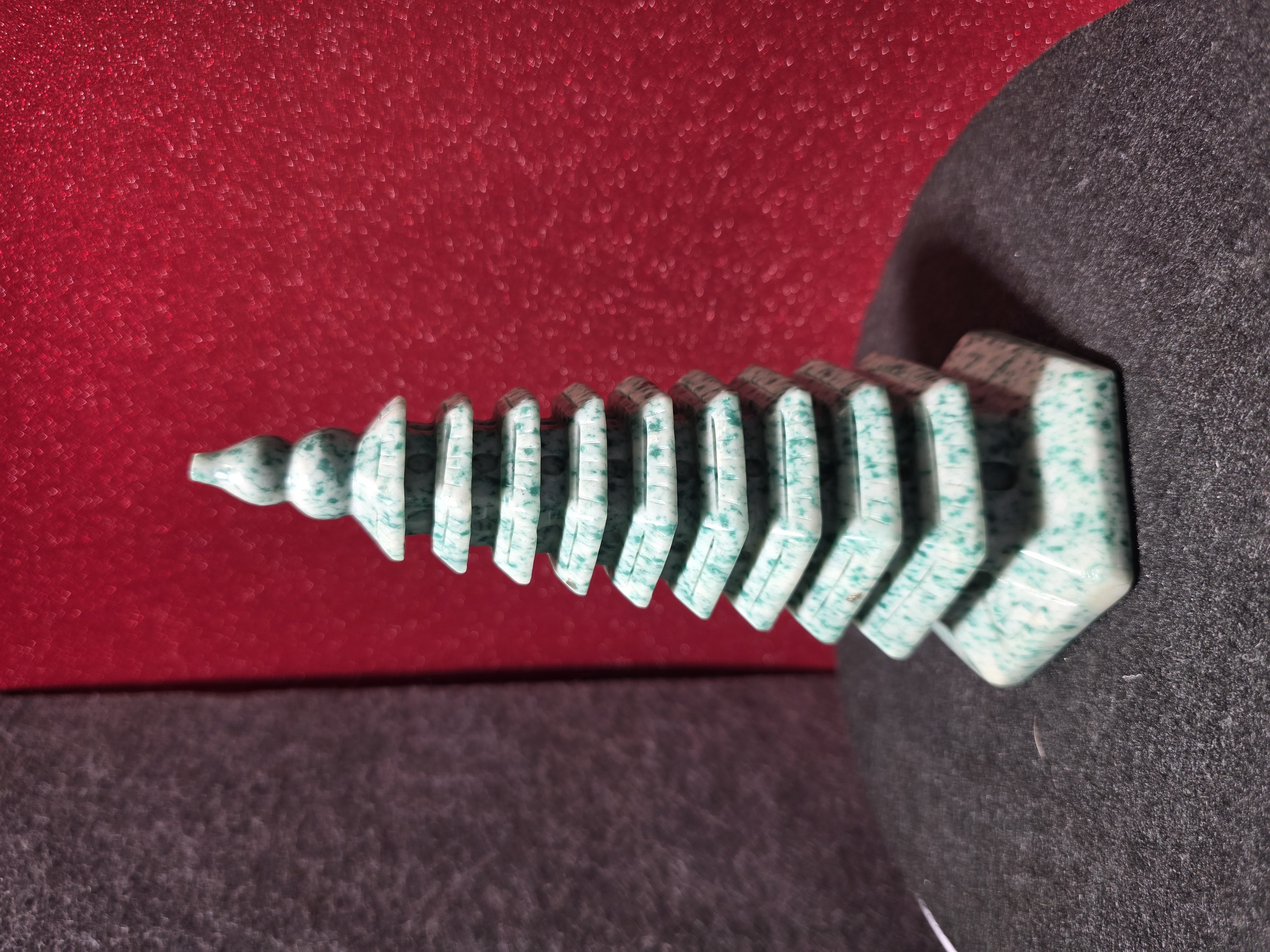 新彊綠玉九層文昌塔