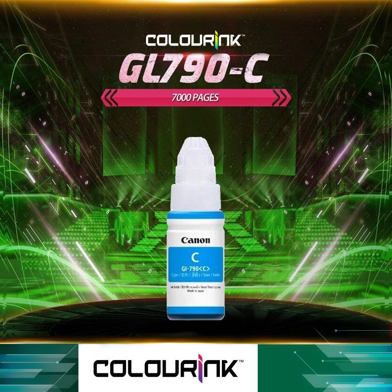 Canon Original Refill Ink GI-790 Black Cyan Magenta Yellow G1000 G2000 G3000 G1010 G2010 G3010 G4010
