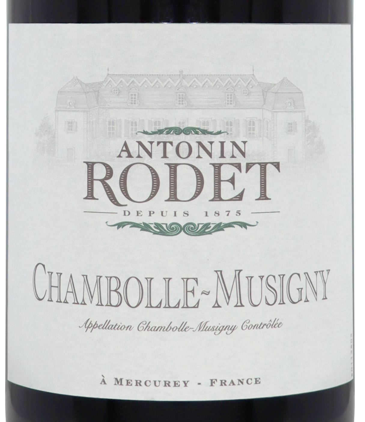 Domaine Antonin Rodet Chateau de Rully Chambolle Musigny Rouge 2017