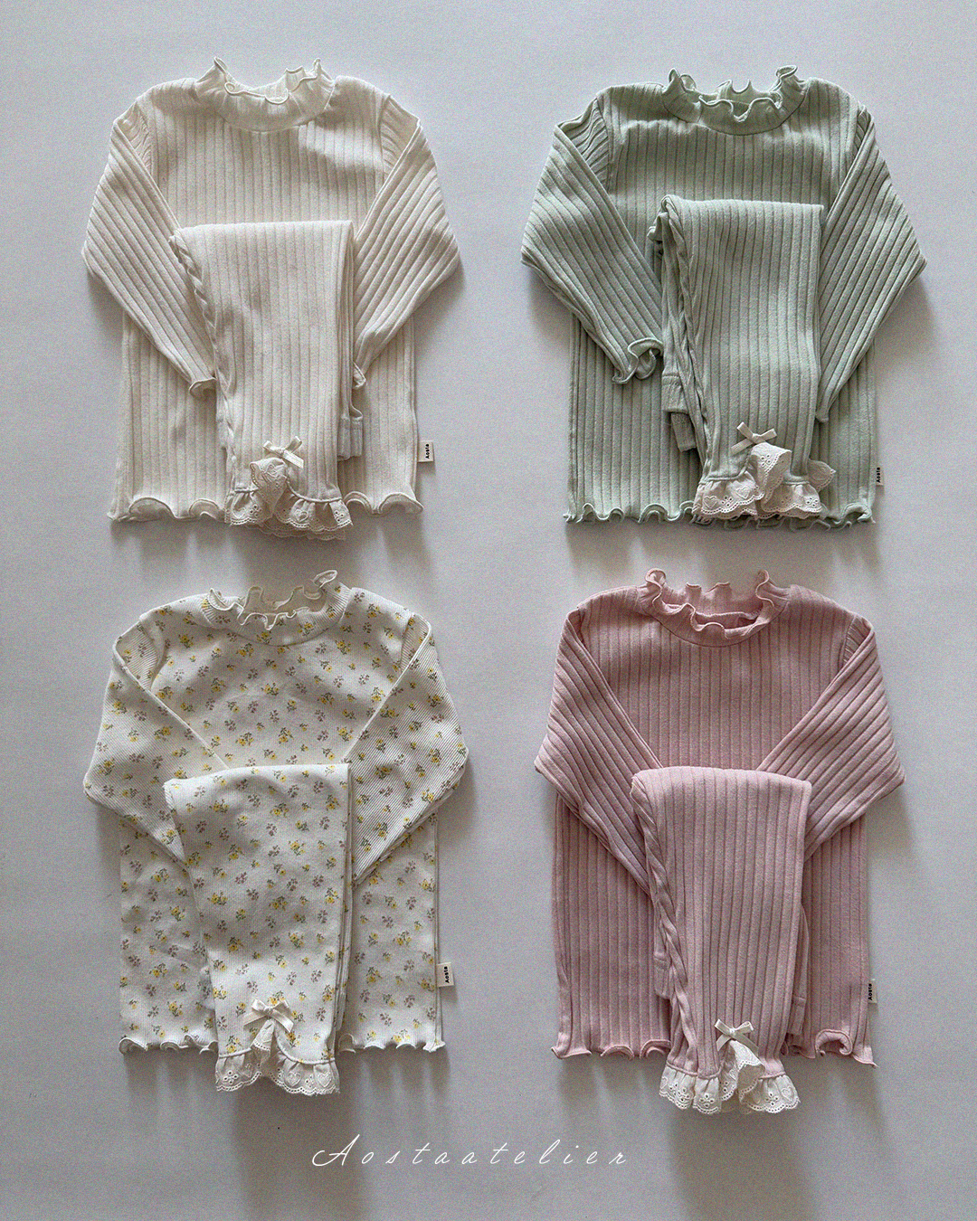 Ruffle Top / Lace 蝴蝶結🎀 褲