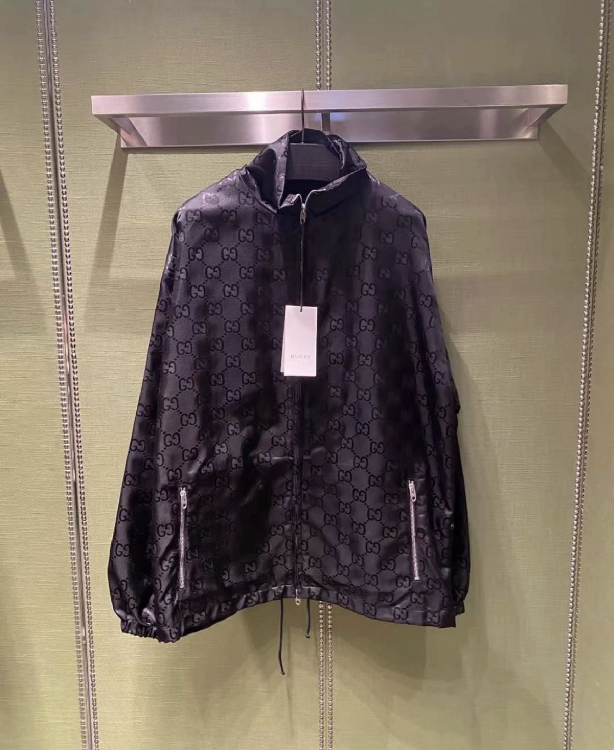 Gucci 爆款厚料防微雨風衣