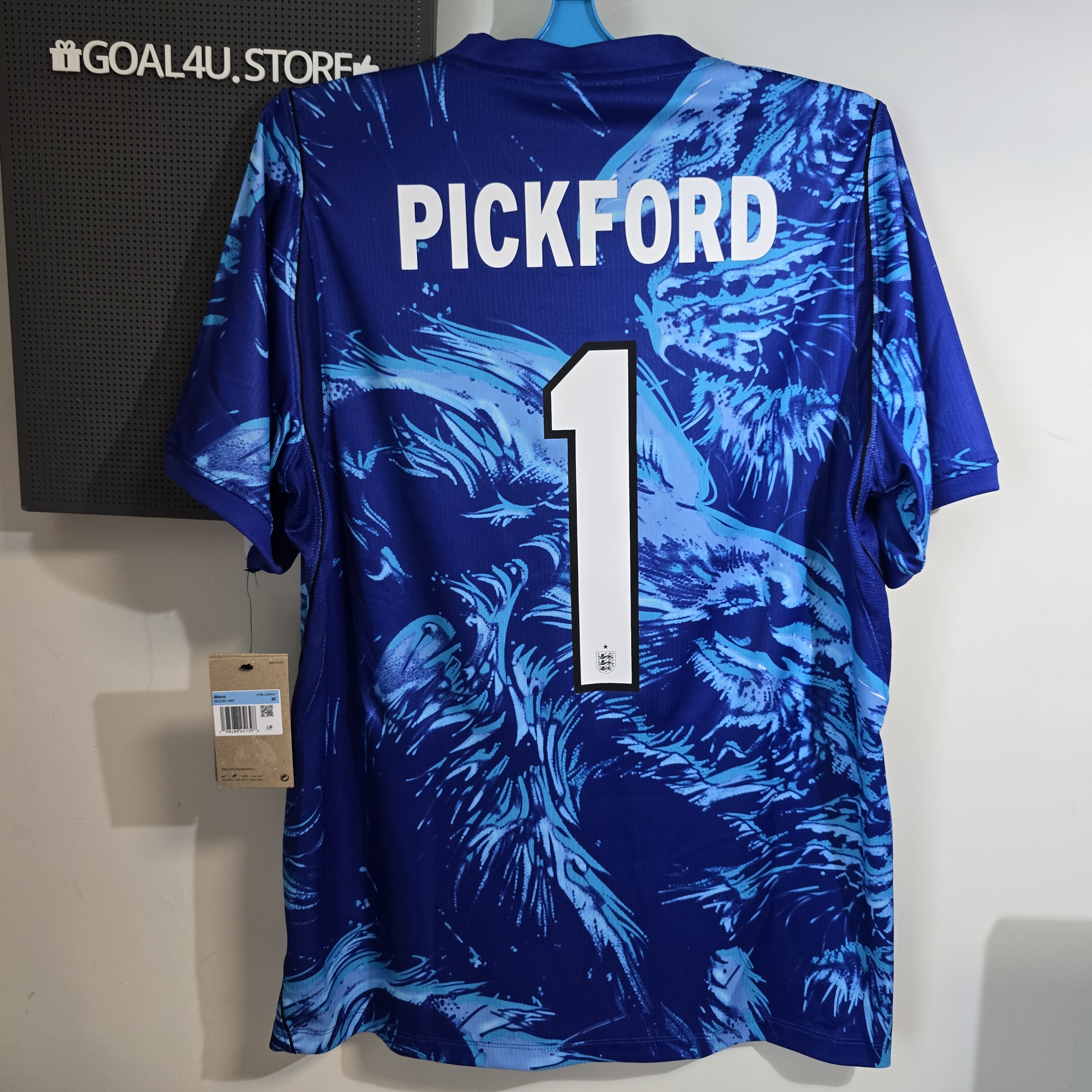  ✨守門員專屬星光 Nike England 英格蘭 2026-27 龍門球迷版球衣 (可加印字章) IB5295