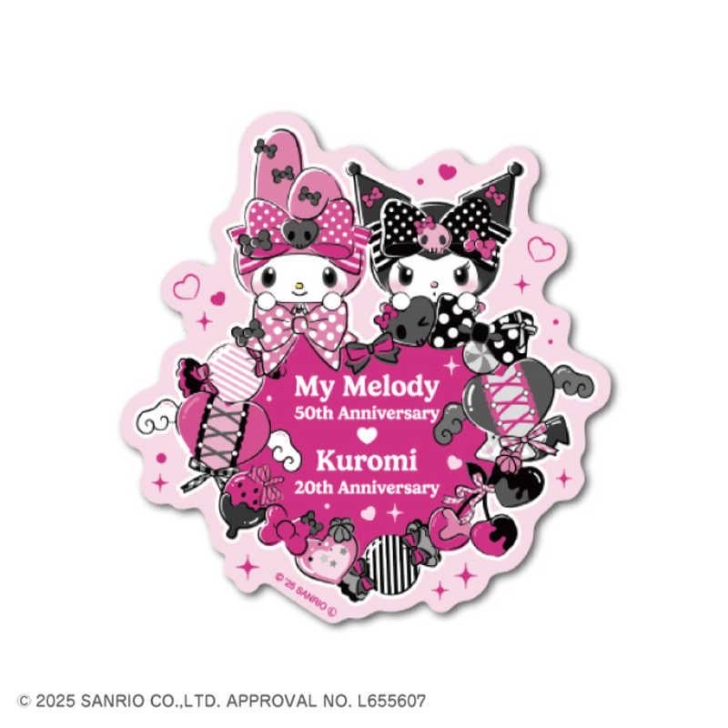 Sanrio Characters My Melody & Kuromi 50週年 & 20週年貼紙