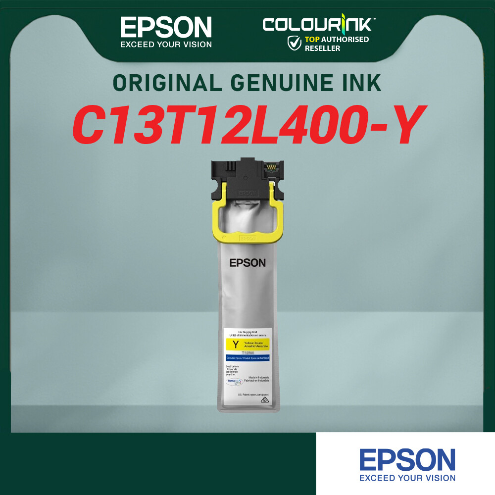 EPSON C13T12L100 C13T12L200 C13T12L300 C13T12L400 Original Low Cap Ink Catridge EM-C800