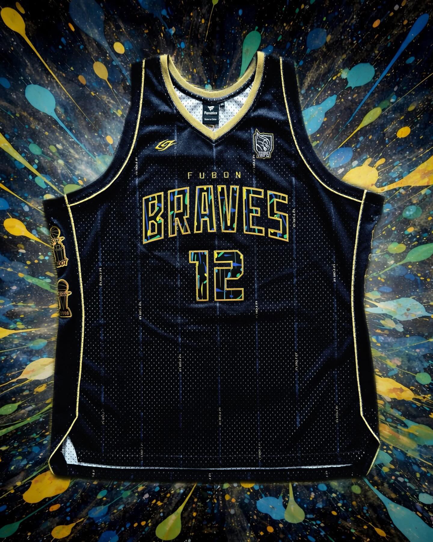 🏀林志傑 黑金 退休紀念波衫