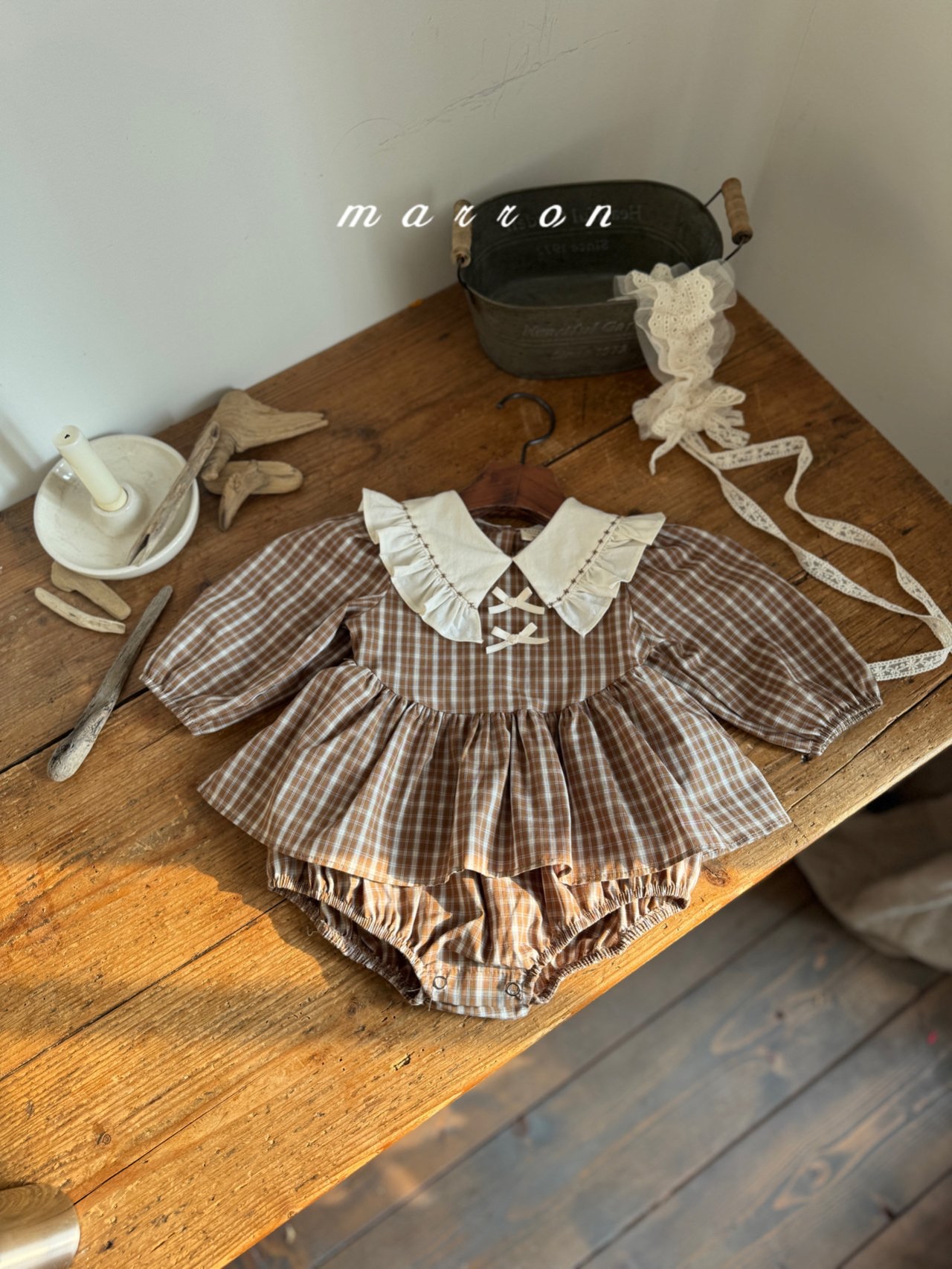 🇰🇷Marron babysuit