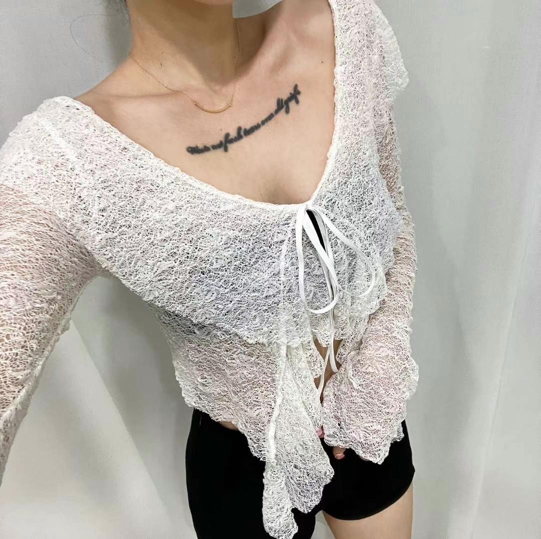 蝴蝶交叉兩著外套