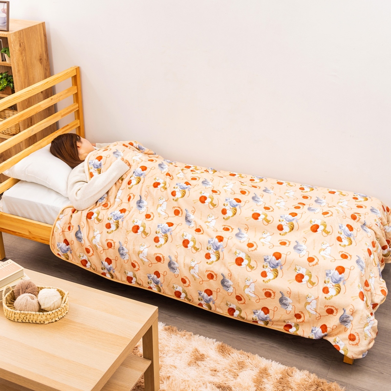 🌸 【預訂】保暖單人Size毛毯-MOFUSAND 2/10新品