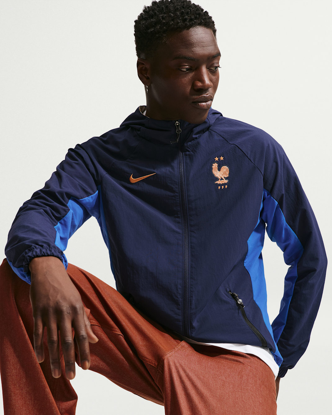 Nike France 法國 AWF 防風連帽外套 IB6333
