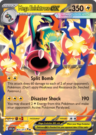 Pokemon TCG Ascended Heroes - Mega Eelektross EX-061/217