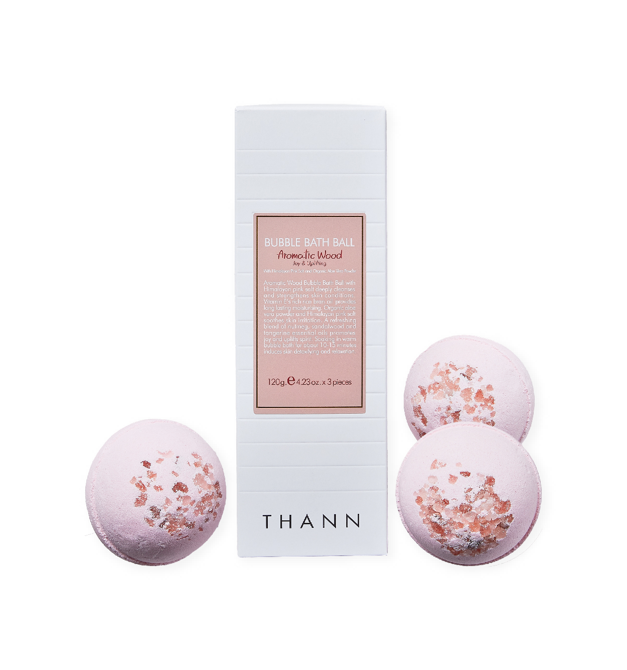 PA114 天然香木浸浴球120g (3件裝)