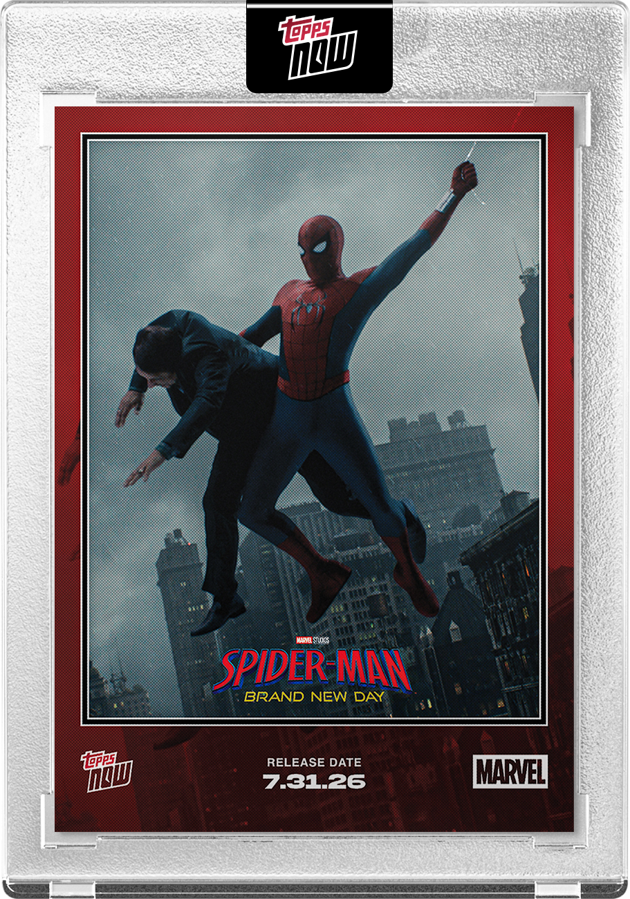 Spider-Man: Brand New Day - 2026 Marvel Topps NOW #SM01 電影紀念卡【團購】