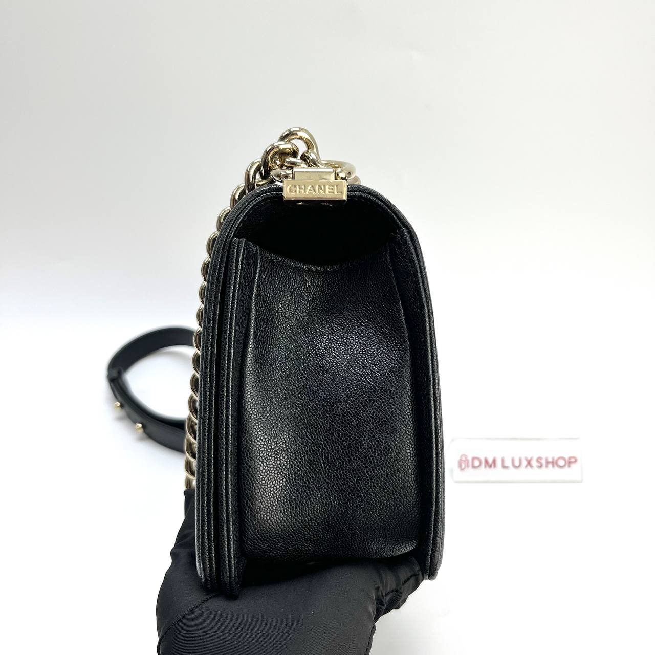 Chanel Chevron Boy Medium GHW (Serial 27)