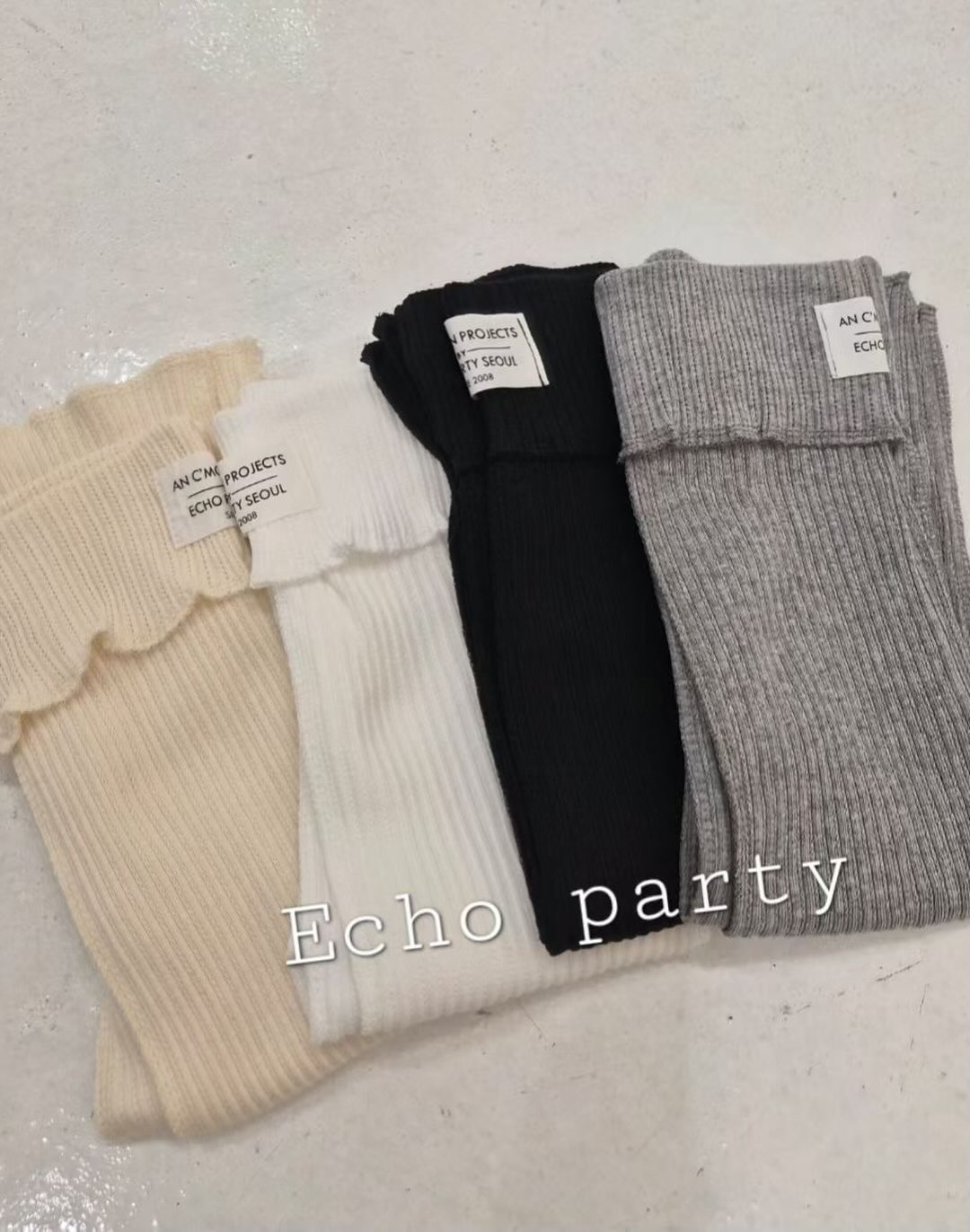 (2026FW) ECHOPARTY - LEG WARMERS 