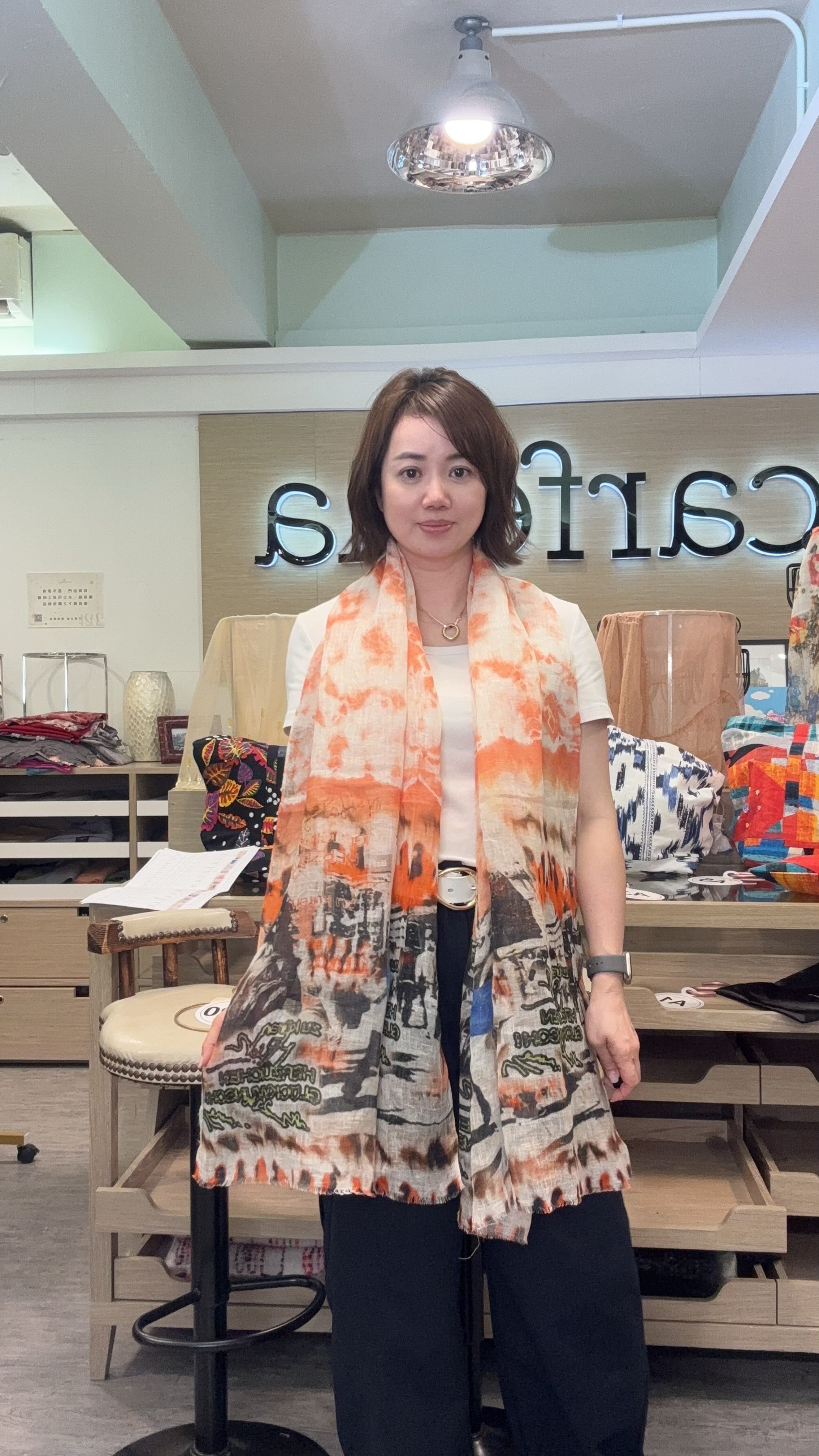 [訂購] A20 印度手工刺繡 Scarf