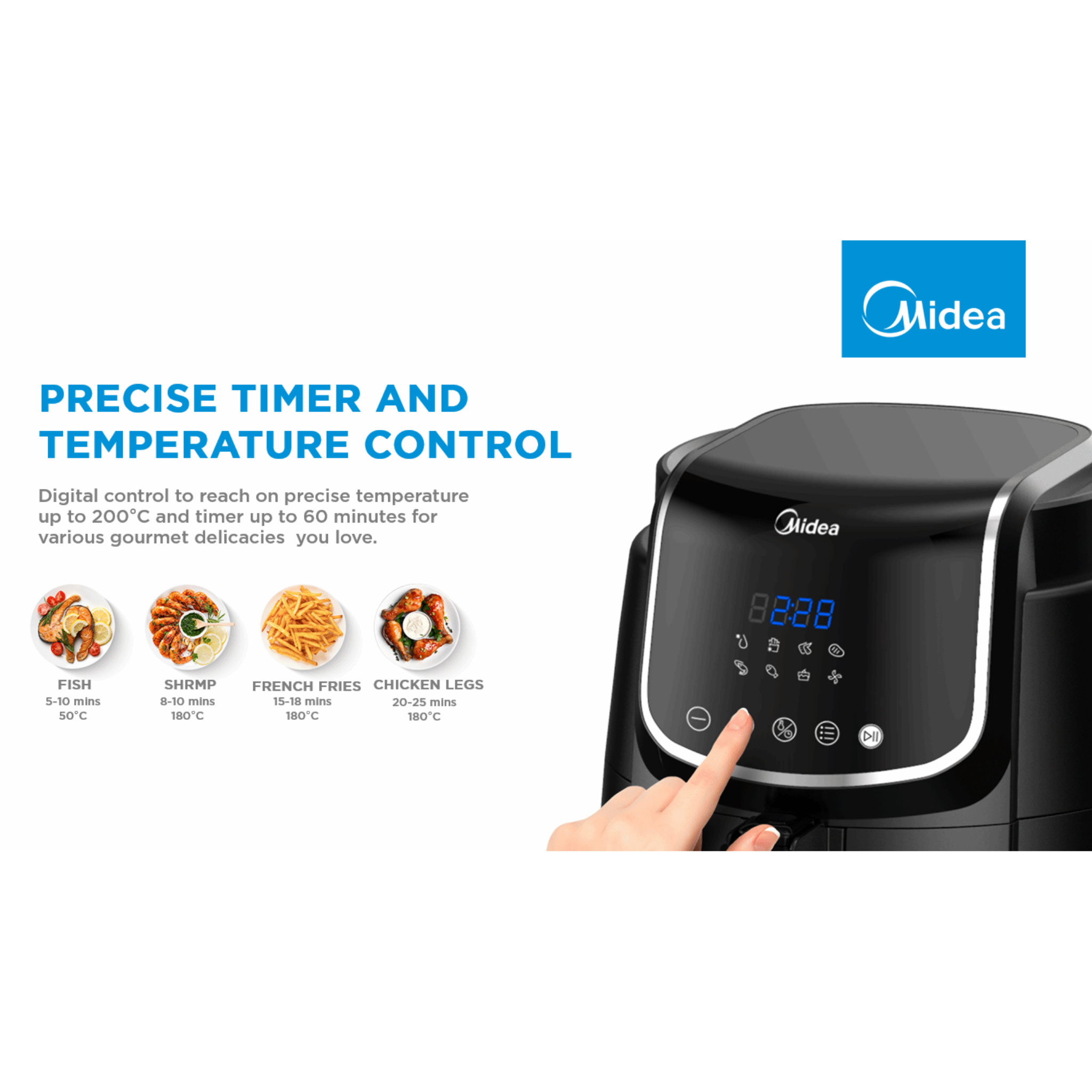 Midea 4.0L Innerchef Series Air Ffryer MAF-CN40D
