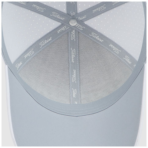 TITLEIST PLAYER TECH CAP  輕爽運動帽- 白