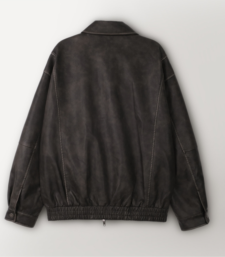 Slowand Garment Leather Jacket 