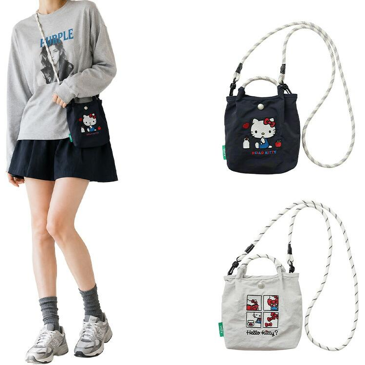 【日本直送】Sanrio × unify 輕量撥水加工斜孭袋 【預購商品】 