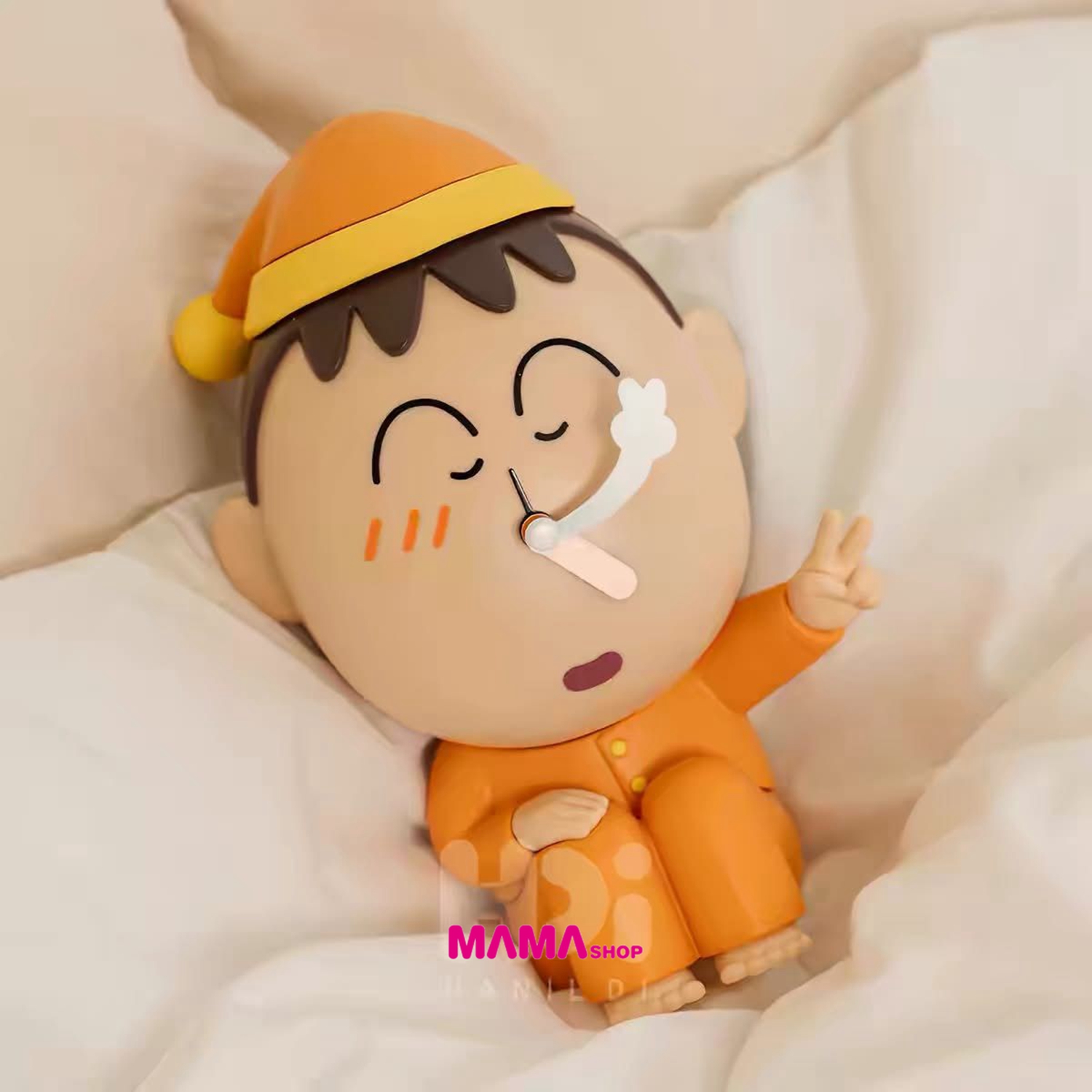 韓國直送蠟筆小新阿呆流鼻涕鬧鐘