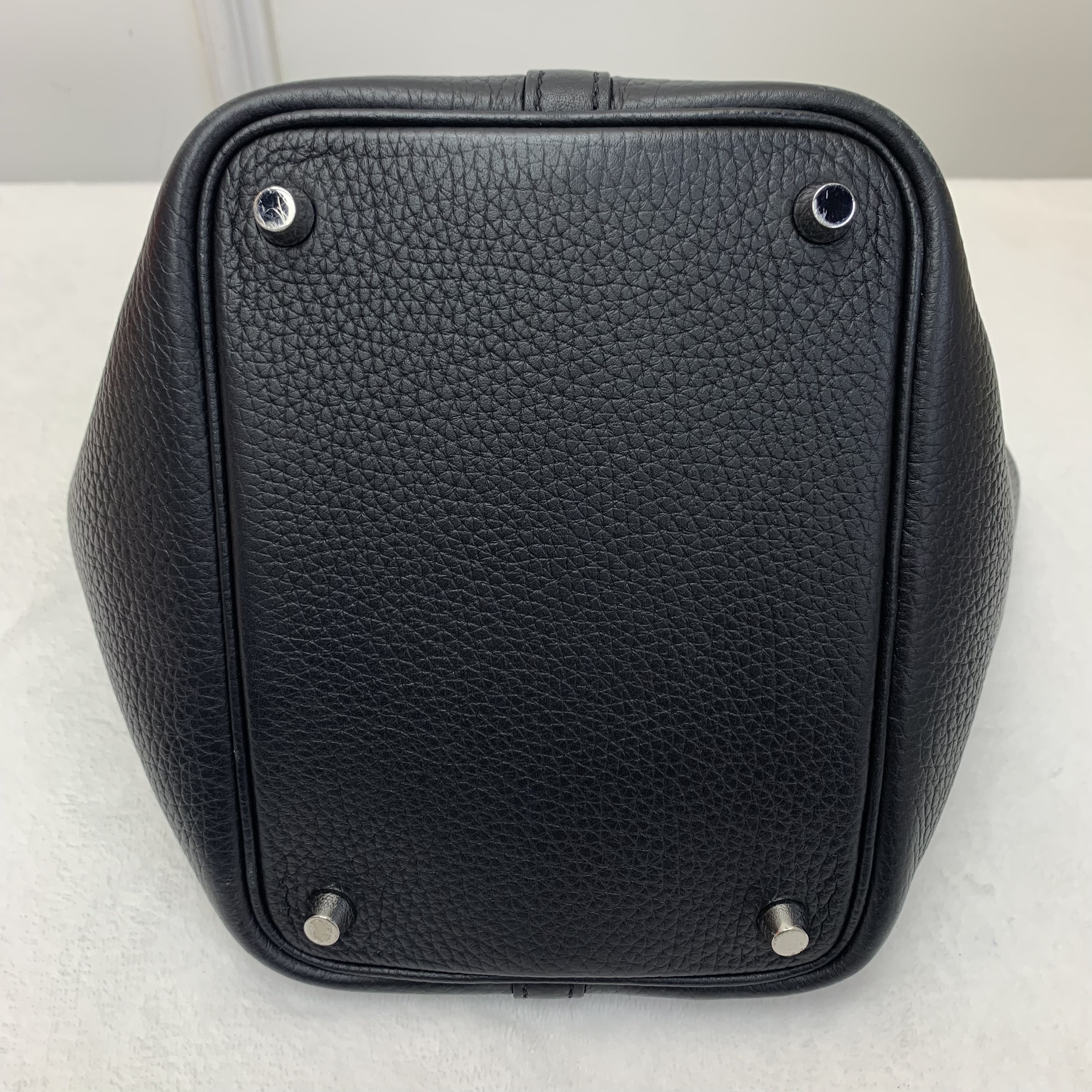 Hermes Picotin18 黑銀