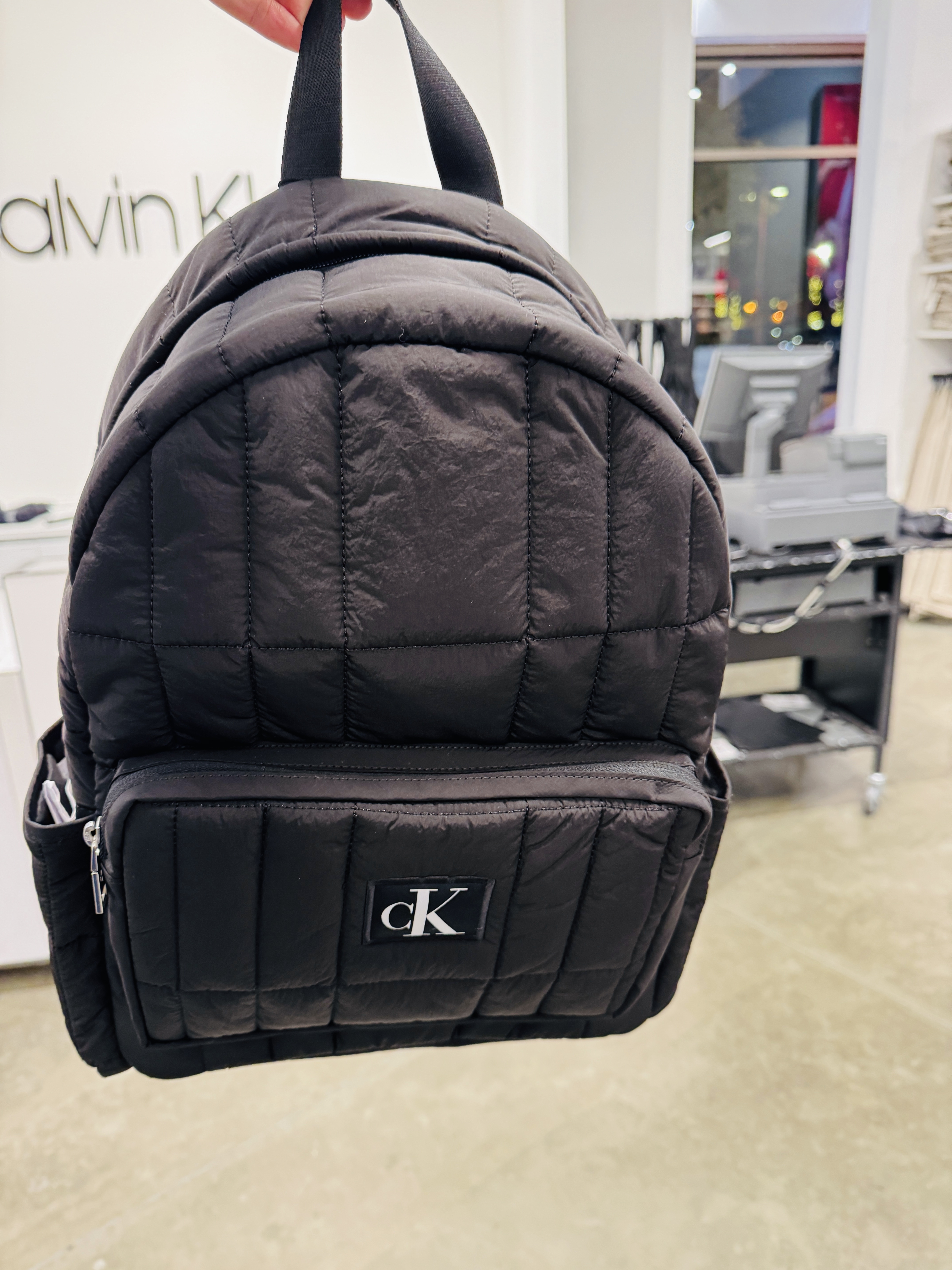 Calvin Klein Quilted Backpack （香港現貨）