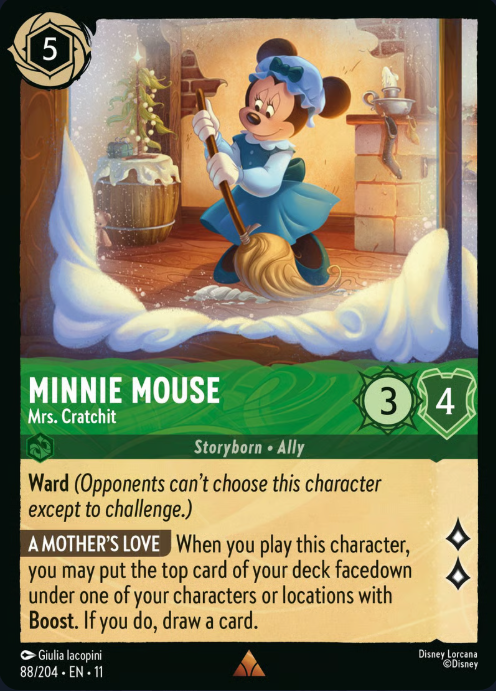 88/204 Minnie Mouse - Mrs. Cratchit R