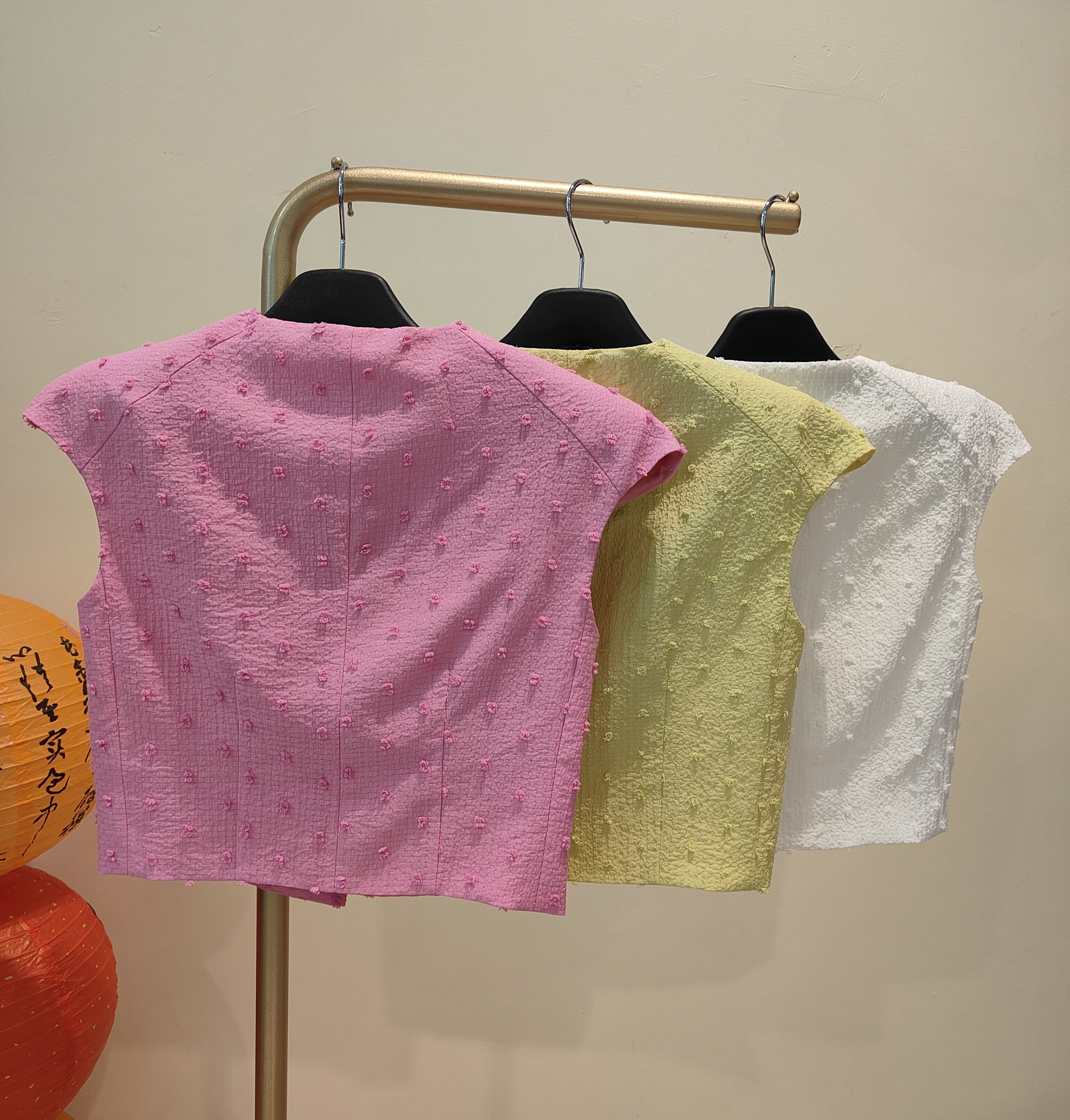 独家立体小纹路上衣 2645