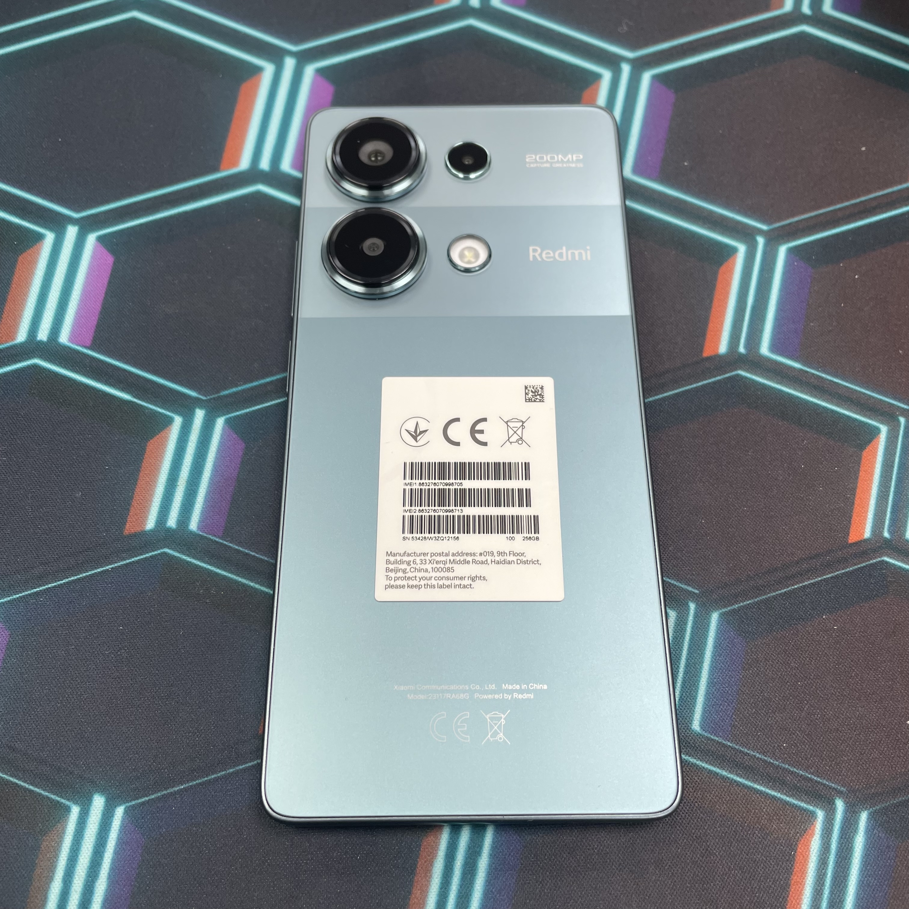 *6234 Redmi Note 13 pro 完美機 8+256GB 綠色 green