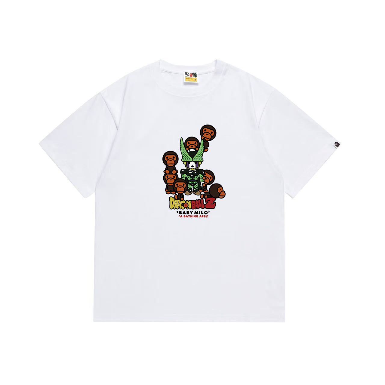 BAPE x Dragon Ball Z Baby Milo Cell & Cell Jr Tee