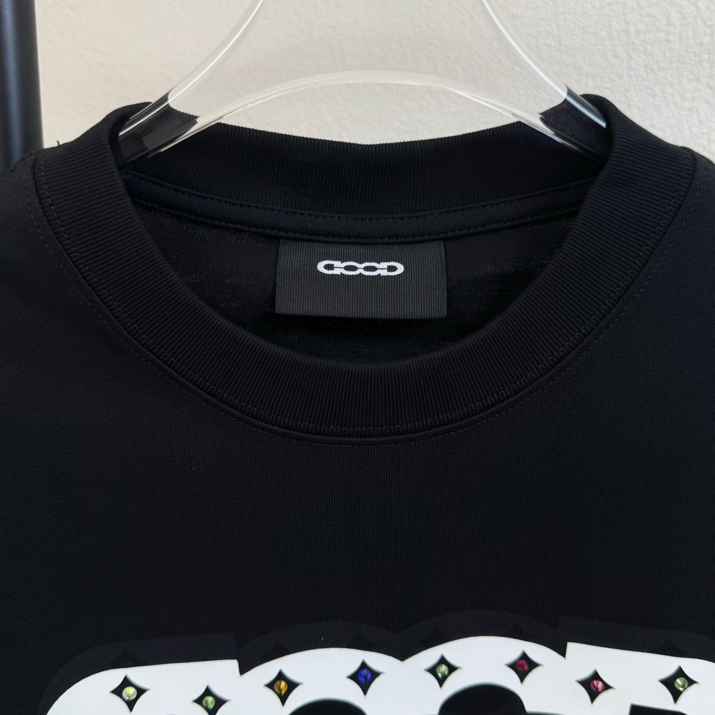 GOODBRAND Diamond Crystal Oversized Tee