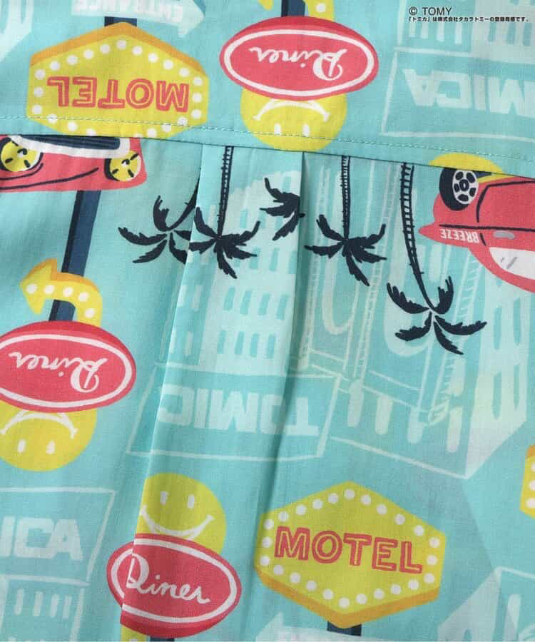 🇯🇵預訂 日本直送🇯🇵Breeze x Tomica系列兩色椰樹車車滿印夏威夷襯衫