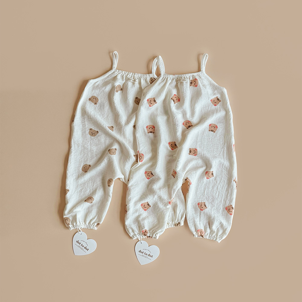 DOTTODOT 圓圓臉Cloudy雲朵棉 吊帶袋鼠連身服