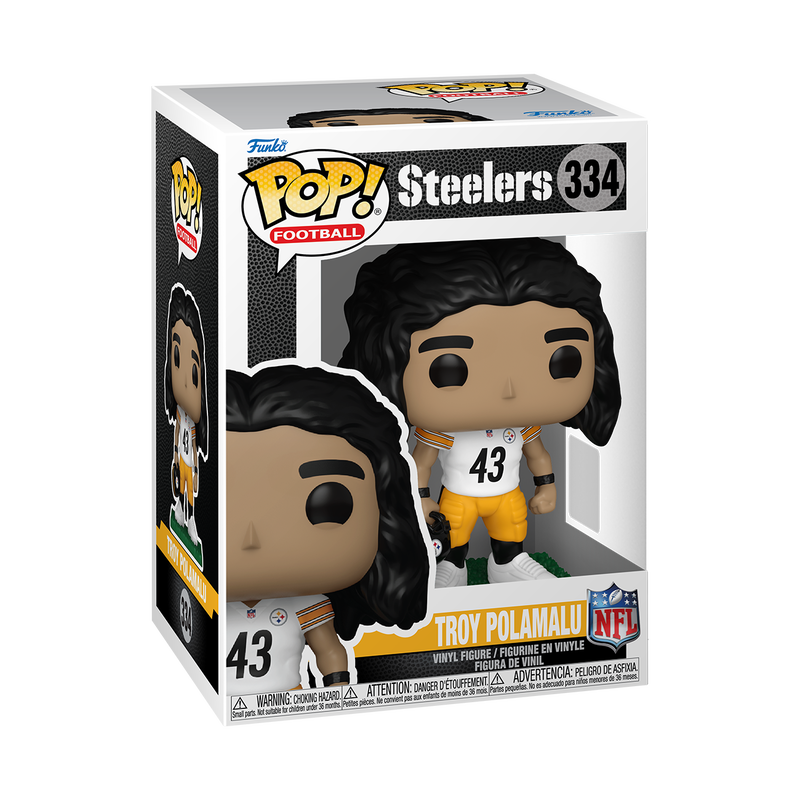 📦訂購 美國代購 Funko POP! NFL Troy Polamalu Figure 匹茲堡鋼人隊 模型