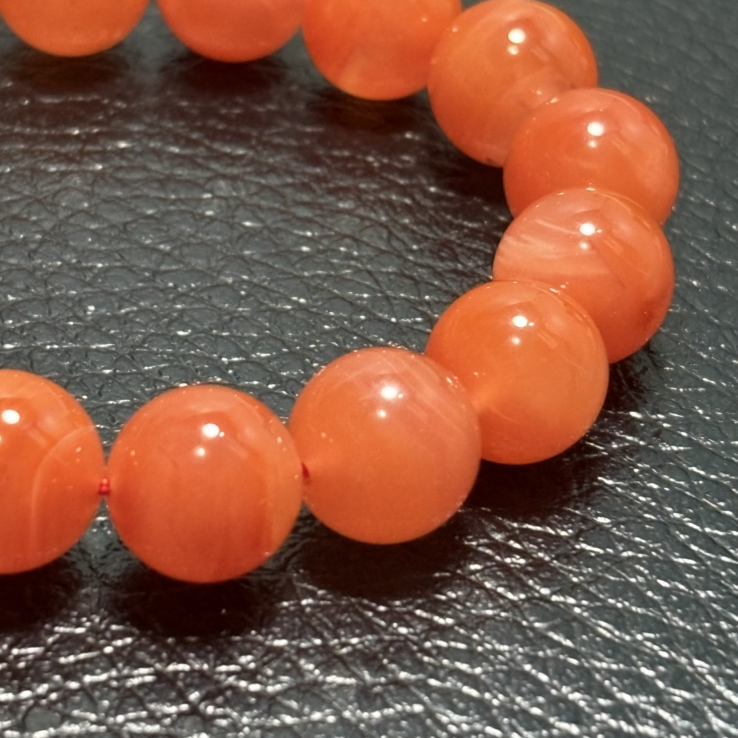 南紅瑪瑙手串 No.2701 丨規格：12.5mm珠16cm手圈